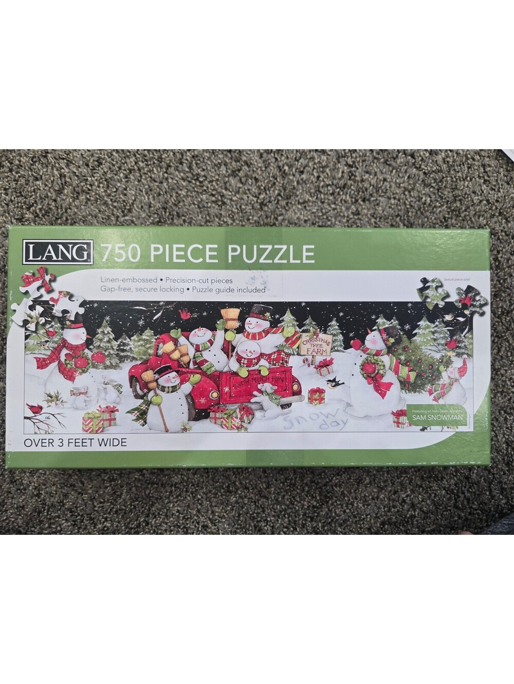 Lang 750 Piece Christmas Puzzle